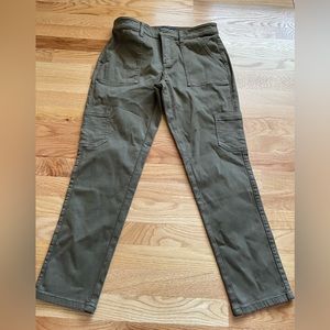Women’s Banana Republic Chinos, Olive, Size 6